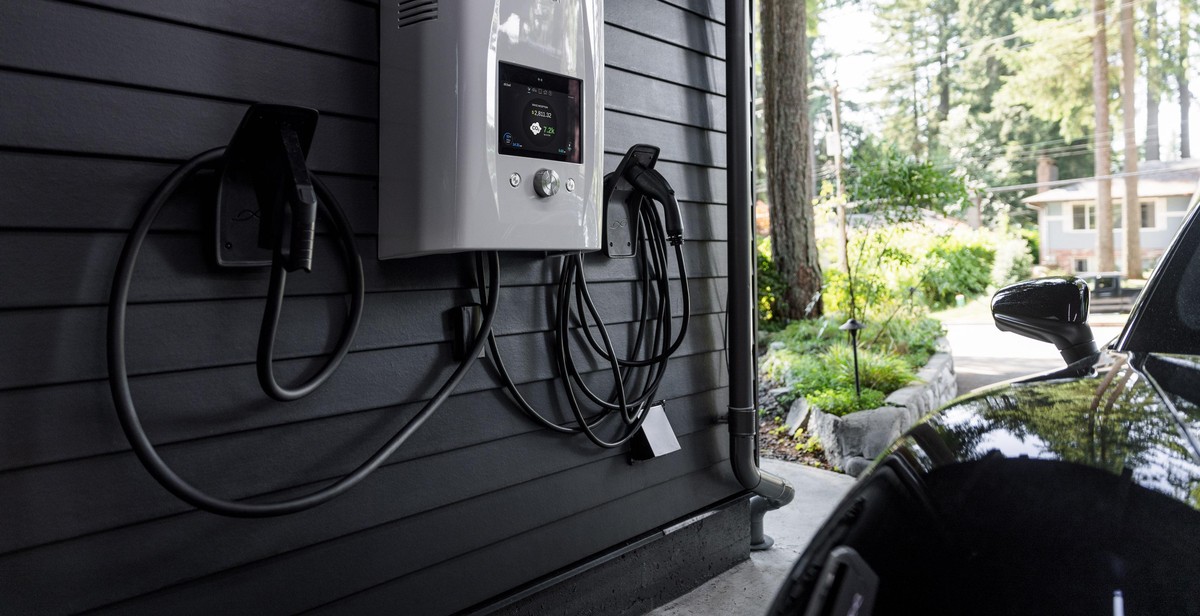 electric car charging at home