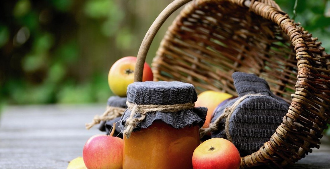 homemade jam and preserves