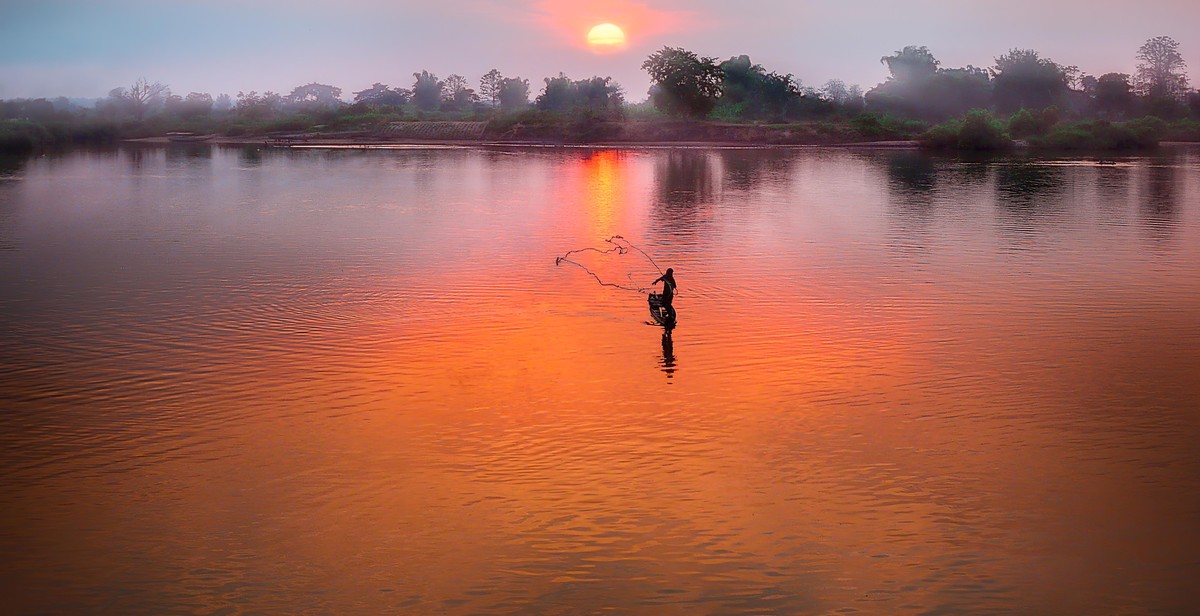 lake fishing