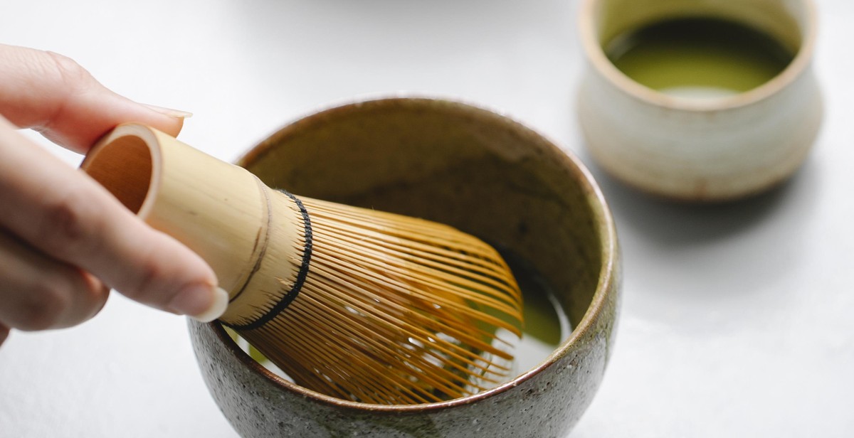 Matcha tea preparation