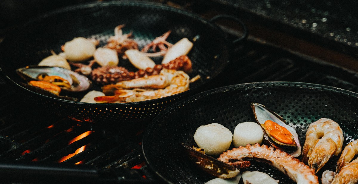 pan-fried scallops