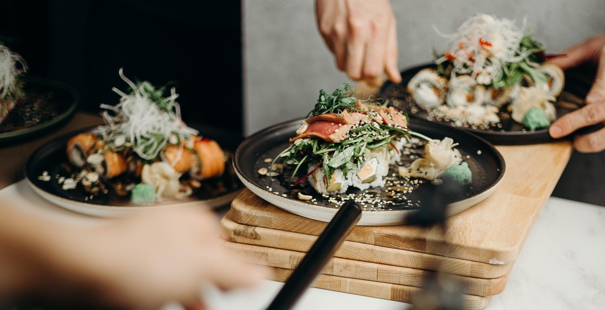 preparing seafood for smoking