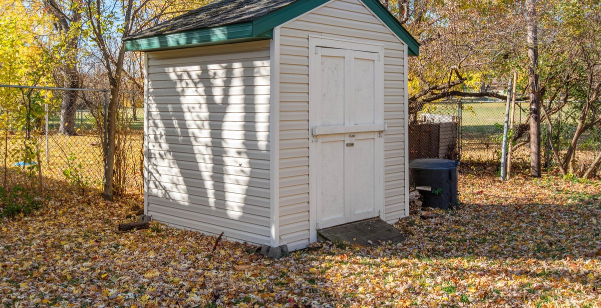 storage shed siding and roofing