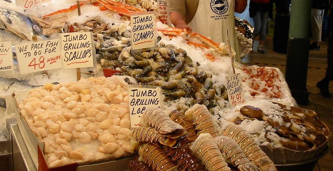 storing seafood