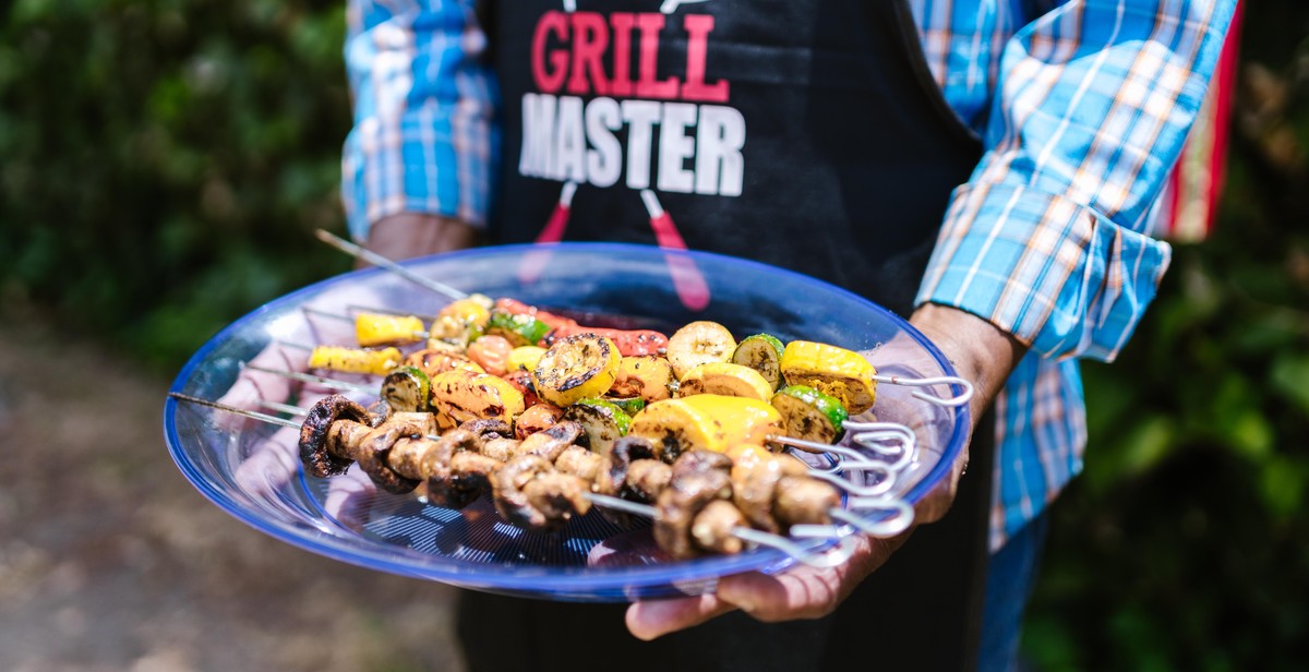 vegetable skewers vegetables