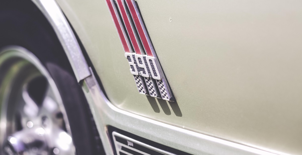 vintage car badge emblem