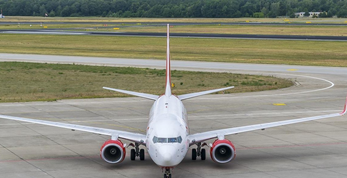 aircraft on runway