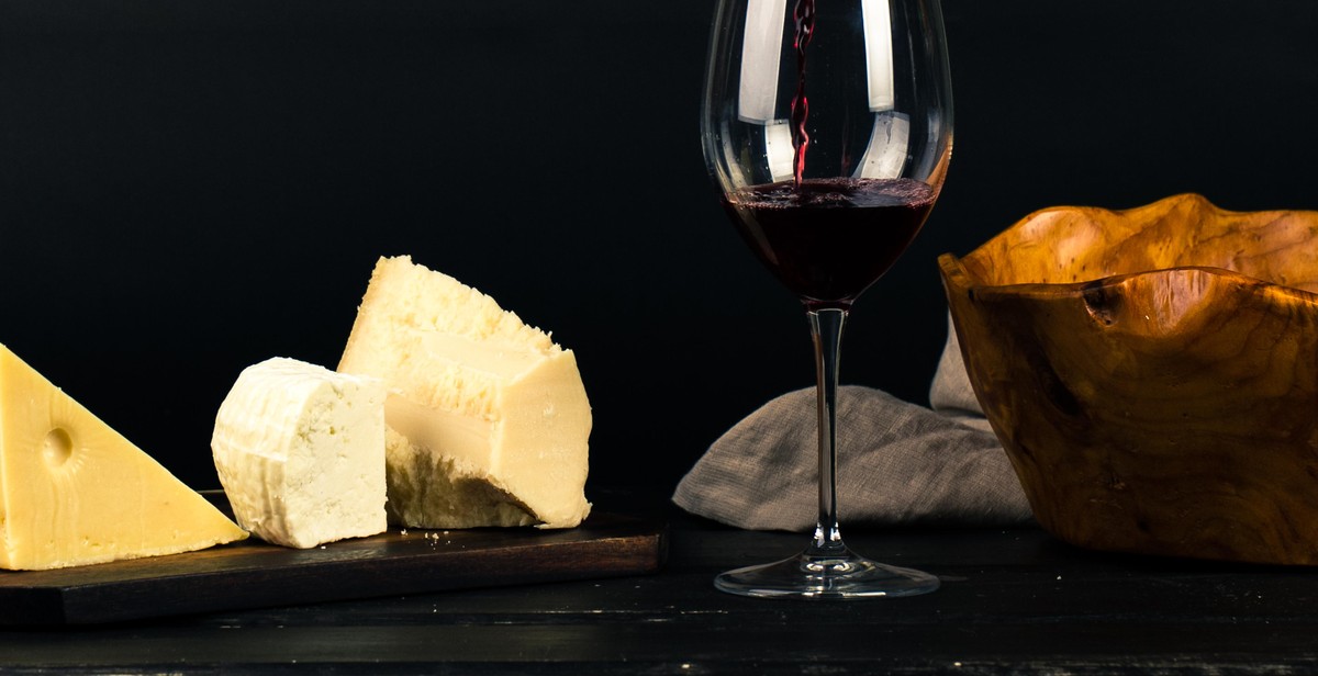 cheese and wine tasting