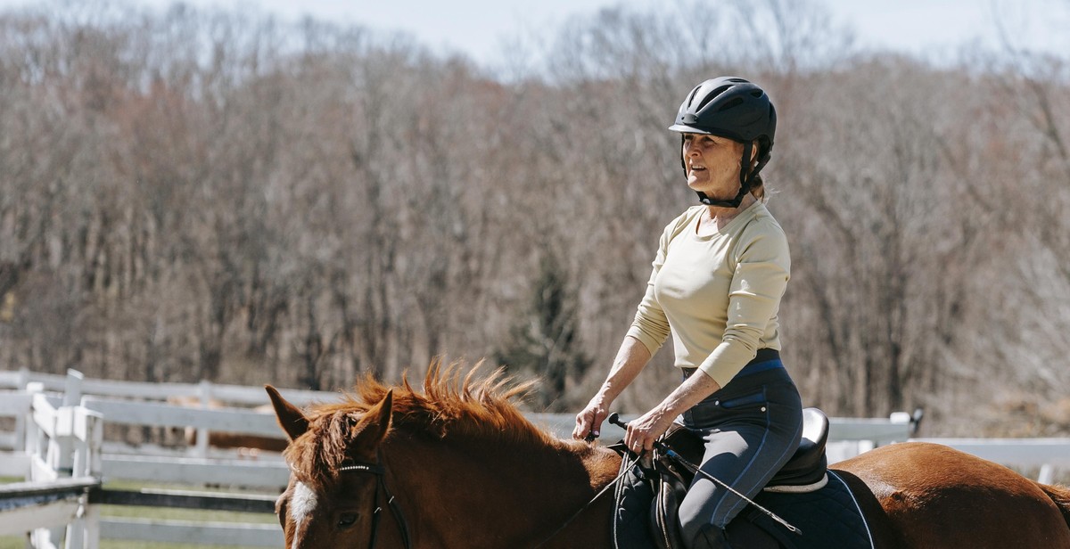 horse riding helmet features