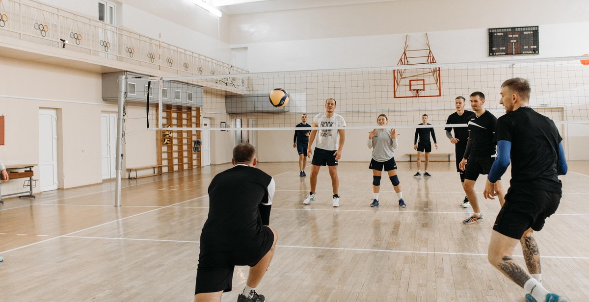 volleyball practice